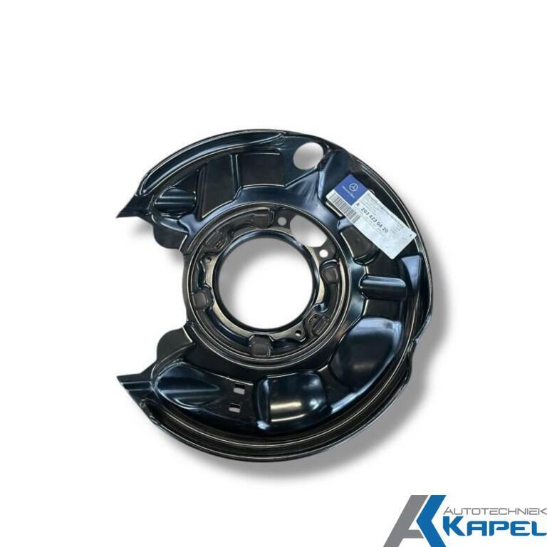 Rem anker plaat Mercedes 203 / C klasse - rechts, Motoren, Nieuw