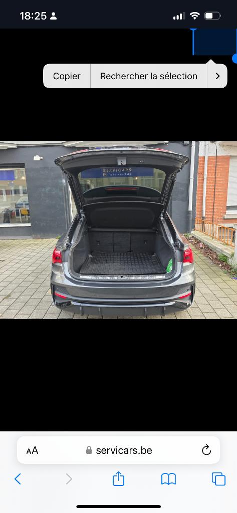 Audi q3 sportback s Line 2020, Autos, Audi, Particulier, Q3, Caméra 360°, ABS, Caméra de recul, Phares directionnels, Régulateur de distance