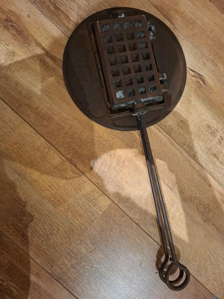 oud wafelijzer, Antiek en Kunst, Ophalen