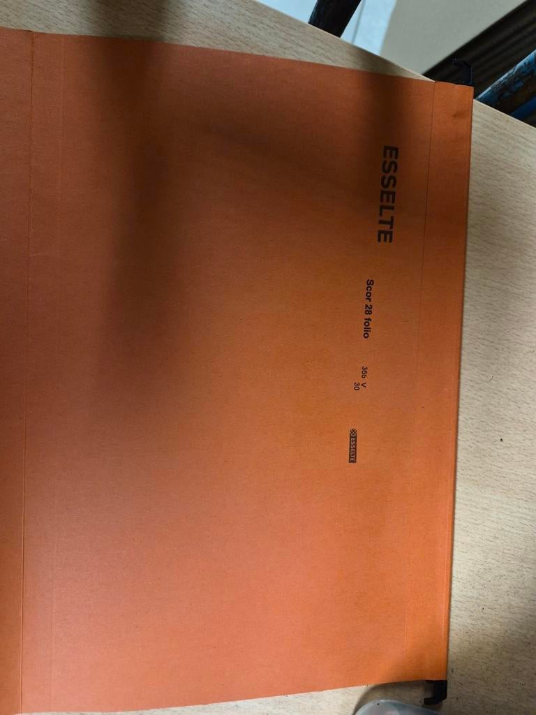 528 Esselte hangmappen met plastic labeltap, Diversen, Bureau-accessoires, Ophalen