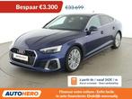 Audi A5 35 TFSI S line (bj 2021, automaat), Auto's, Gebruikt, 1984 cc, Blauw, 150 pk