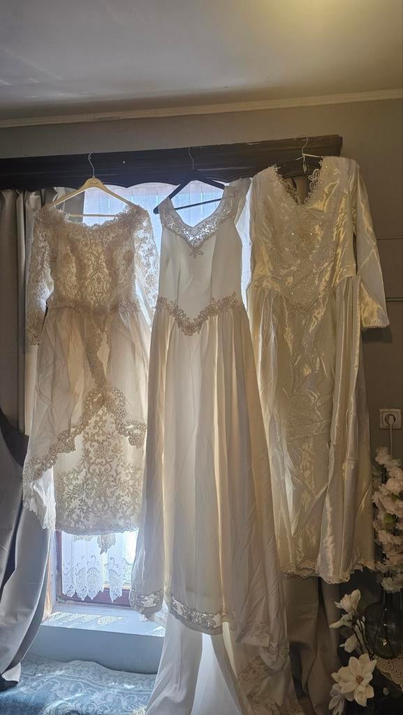 11 vintage / antieke bruidsjurken – unieke modellen met kant, Vêtements | Femmes, Vêtements de mariage & Accessoires de mariage