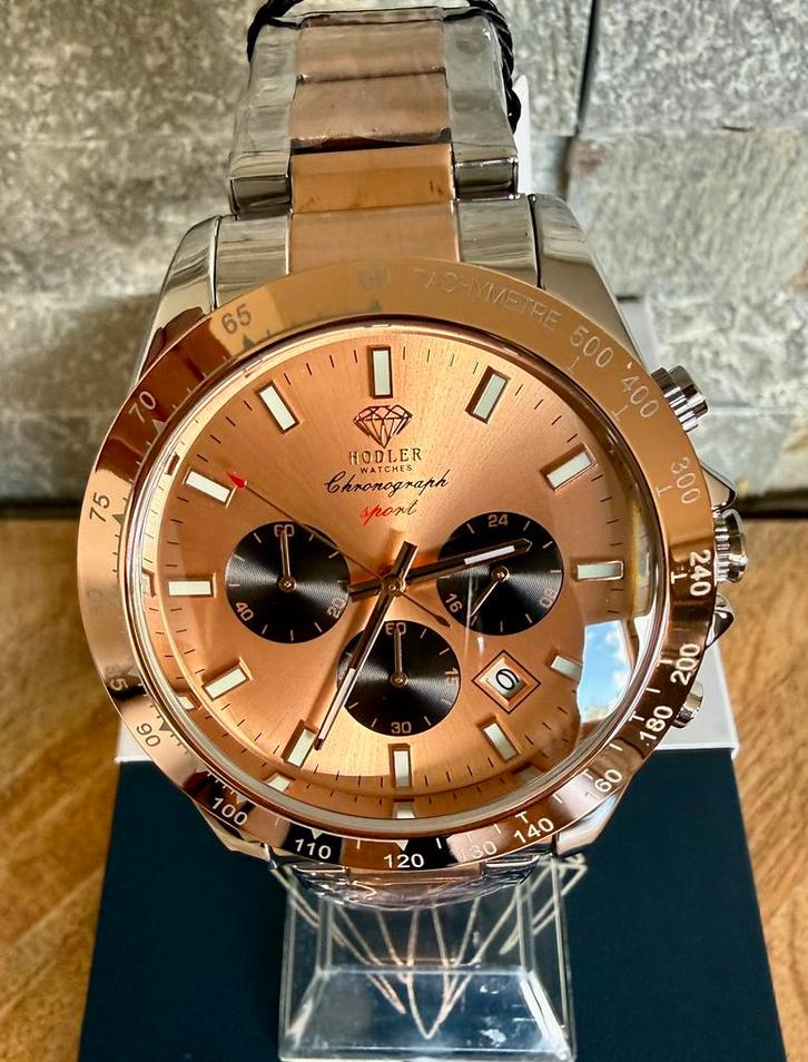 HODLER ZENITH SPORTS CHRONO VAUT599€! 💯%NOUVEAU !, Bijoux, Sacs & Beauté, Montres de sport, Neuf, Enlèvement ou Envoi