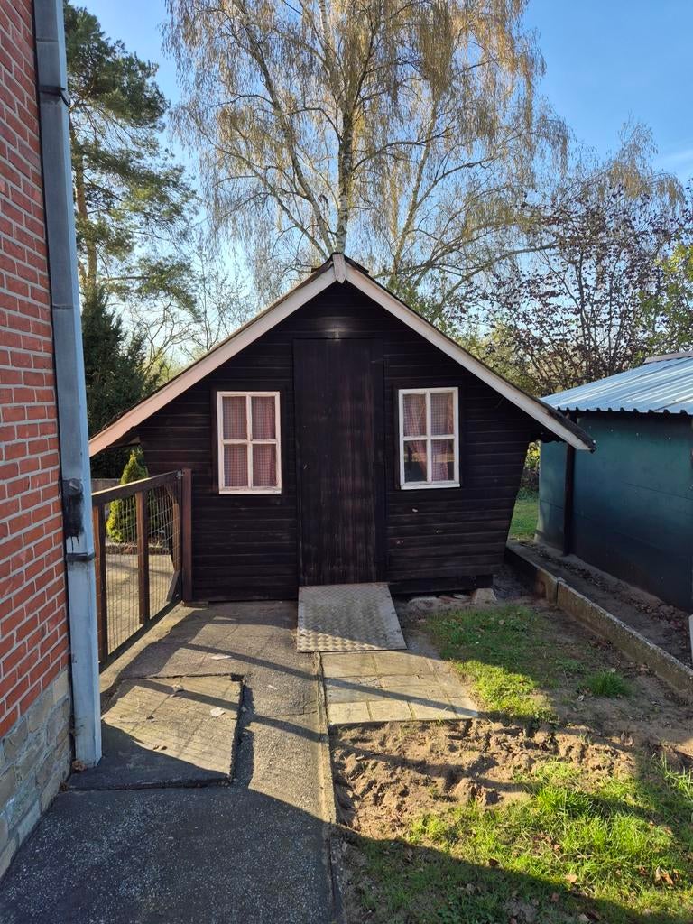 Oud tuinhuis GRATIS, Jardin & Terrasse, Abris de jardin, Enlèvement, Abri de jardin