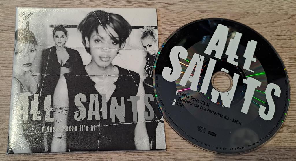 All Saints - I Know Where It's At, Cd's en Dvd's, 1 single, Ophalen of Verzenden, Zo goed als nieuw, Pop