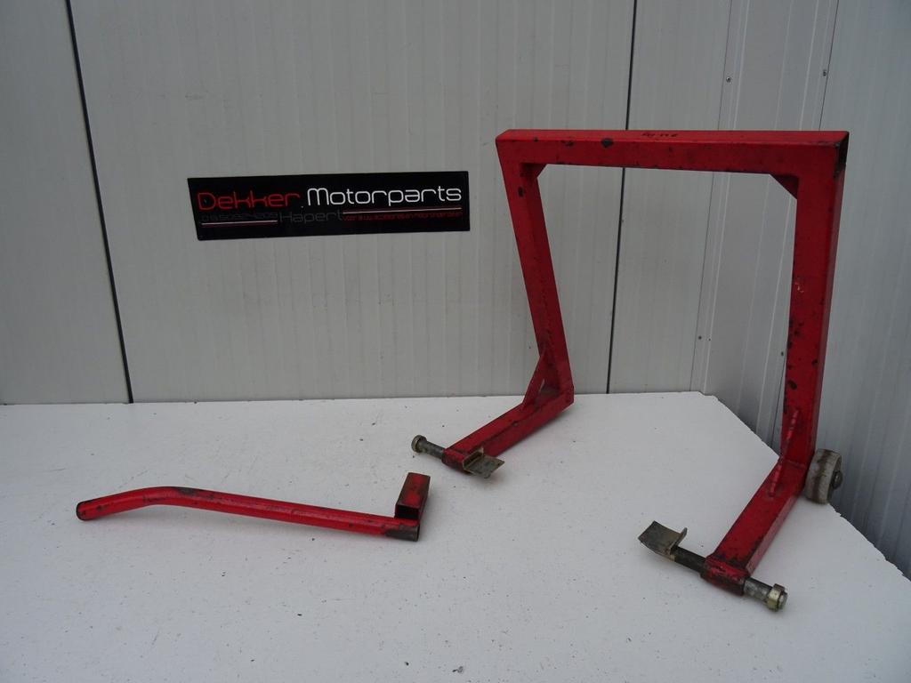Rode Achterbok / Paddock stand + Lepeltjes # Zeer Stevig!, Ophalen, Gebruikt, -, -