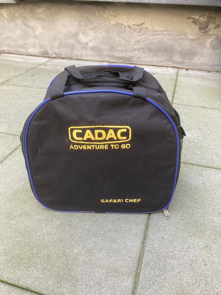 Cadac Safari Chef – compacte BBQ op gas, met accessoires, Ophalen, Gebruikt