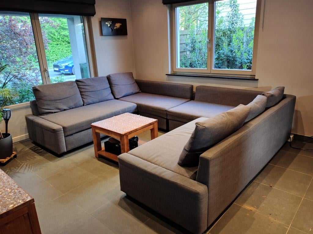 2 hoekzetels Friheten Ikea, Ophalen of Verzenden, Gebruikt, Stof