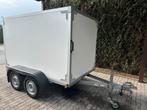 Aanhangwagen gesloten ongeremd 750kg zie foto’s!, Ophalen, Gebruikt