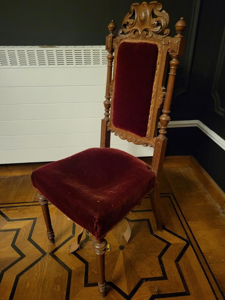 Antieke stoel, restauratie project, Antiek en Kunst, Ophalen