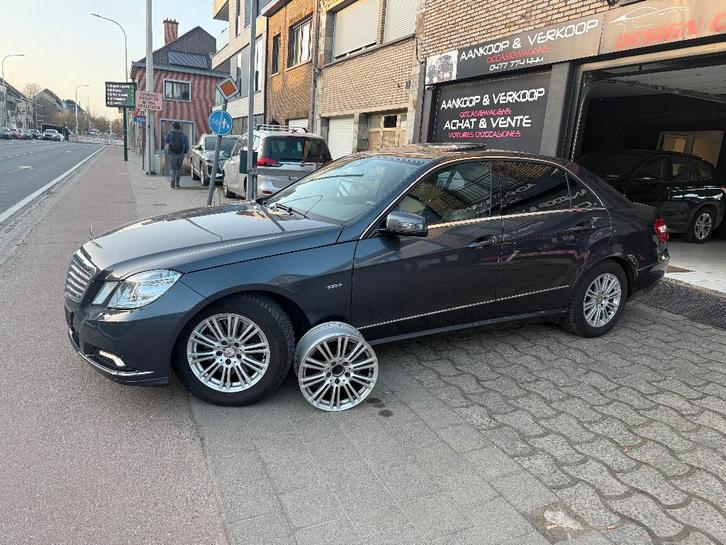 Mercedes E350CDI V6 3000cc 1er Main 145000km, Autos, Mercedes-Benz, Entreprise, Achat, Classe E, ABS, Régulateur de distance, Airbags