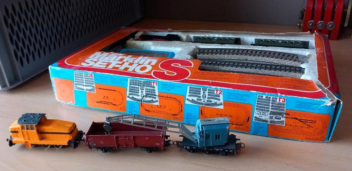 Kit de train Märklin + 1 locomotive avec..., Hobby & Loisirs créatifs, Trains miniatures | HO, Utilisé, Set de Trains, Märklin