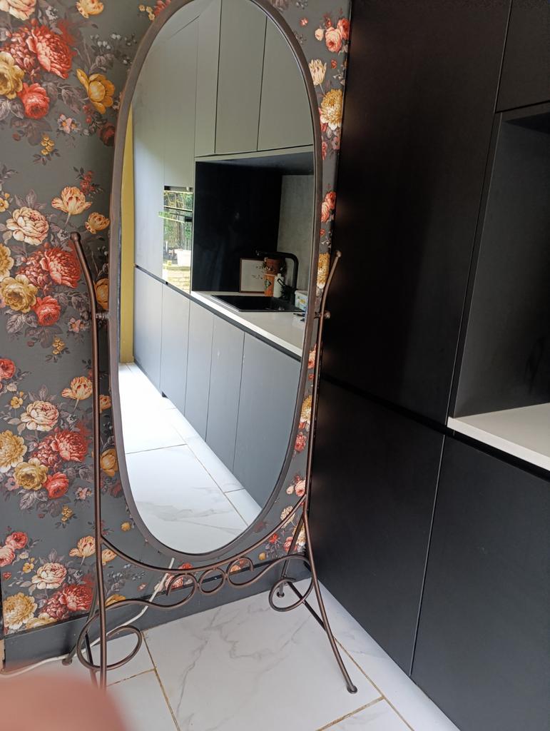 Vintage grote passpiegel, Enlèvement