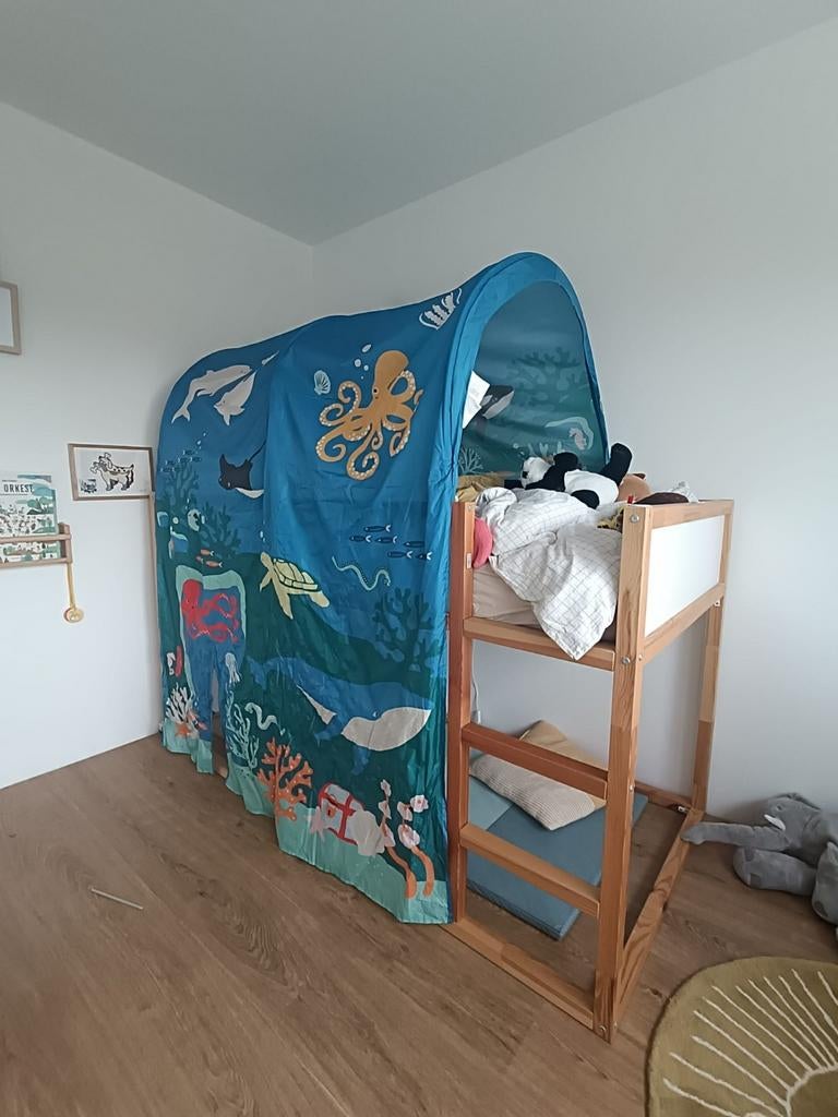 Ikea Kura Oceaan tent, Ophalen