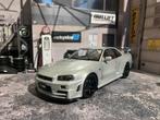1:18 Nissan Skyline GT-R R34 - nieuw in doos, Ophalen of Verzenden, Zo goed als nieuw, Auto, Solido