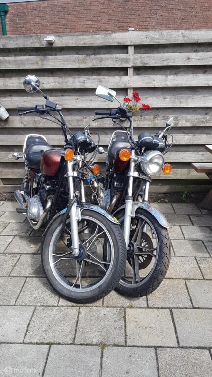 Suzuki GS 450L 2 X in onderdelen Bj. 1980 t/m 1989, Motos, Enlèvement ou Envoi, Utilisé
