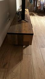 Tv armoire, Huis en Inrichting, Kasten |Televisiemeubels, Ophalen, 150 tot 200 cm, Eikenhout, Zo goed als nieuw