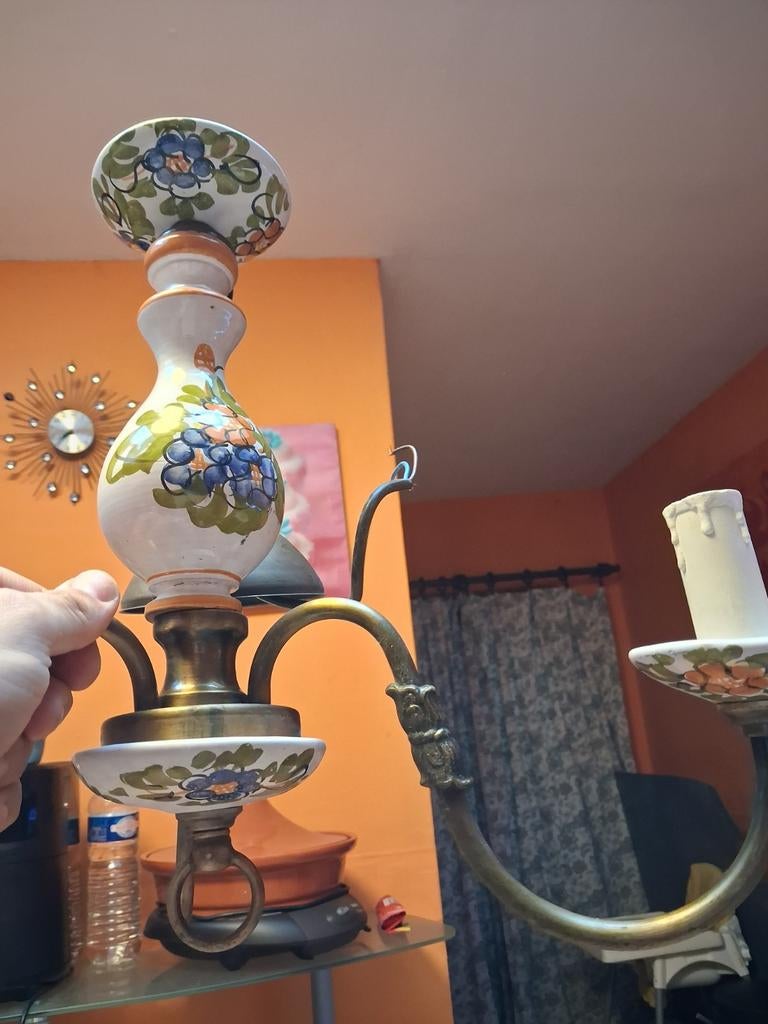 Lustre 3 branches parfait etat, Enlèvement