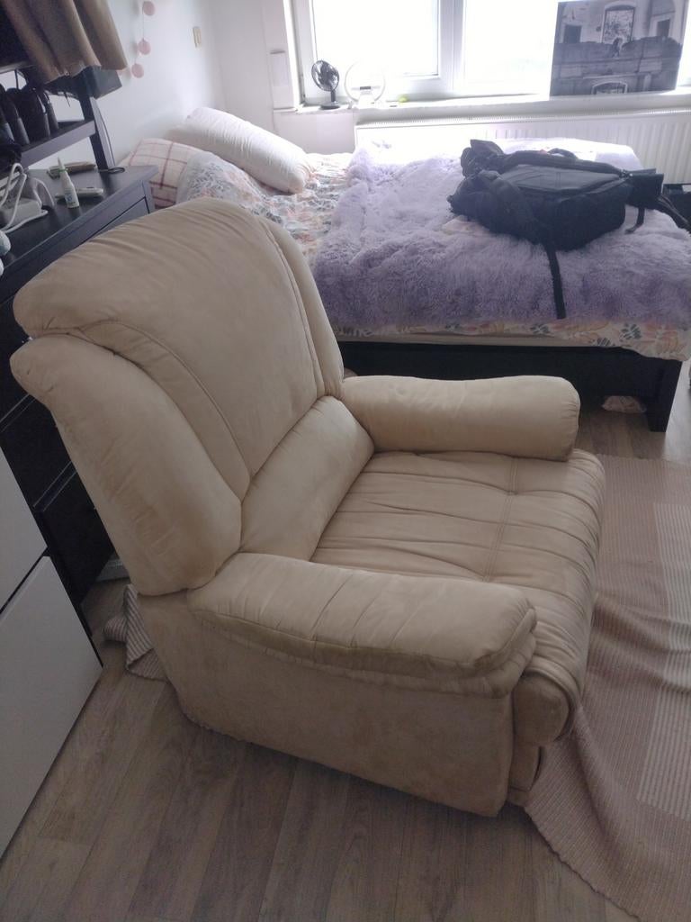 Fauteuil, Ophalen, Gebruikt, Stof