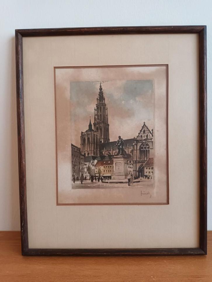 Anvers : Roger Hebbelinck (1912-1987), Antiquités & Art, Art | Eaux-fortes & Gravures, Enlèvement ou Envoi