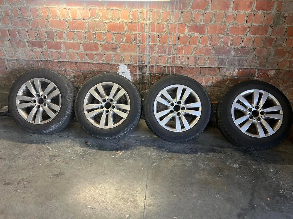 Jantes avec pneu pour BMW 225/60R17, Autos : Pièces & Accessoires, Pneus et Jantes, 4 Saisons, 17 pouces, Enlèvement
