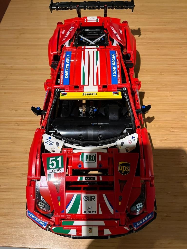 Lego Technic Ferrari, Ophalen, Zo goed als nieuw, Complete set, Lego