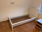 IKEA MALM bed (90 x 200) zonder lattenbodem, Huis en Inrichting, Ophalen, Gebruikt, Eenpersoons, Wit