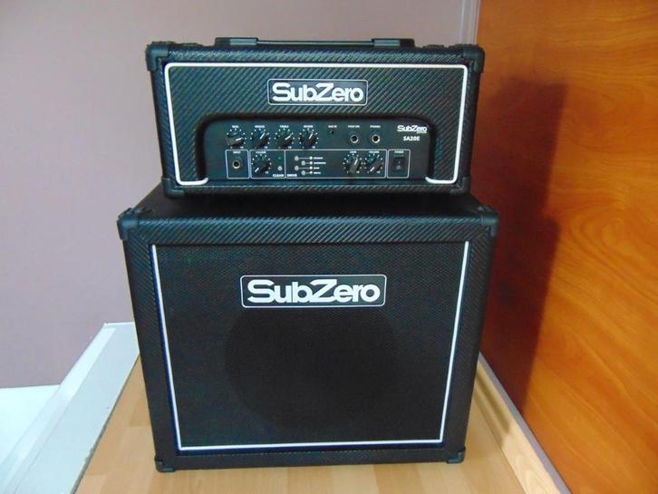 SubZero SA-20E MKII Head + SubZero GC110 1x10" Speakerkast ., Musique & Instruments, Amplis | Basse & Guitare, Neuf, Guitare, 50 à 100 watts