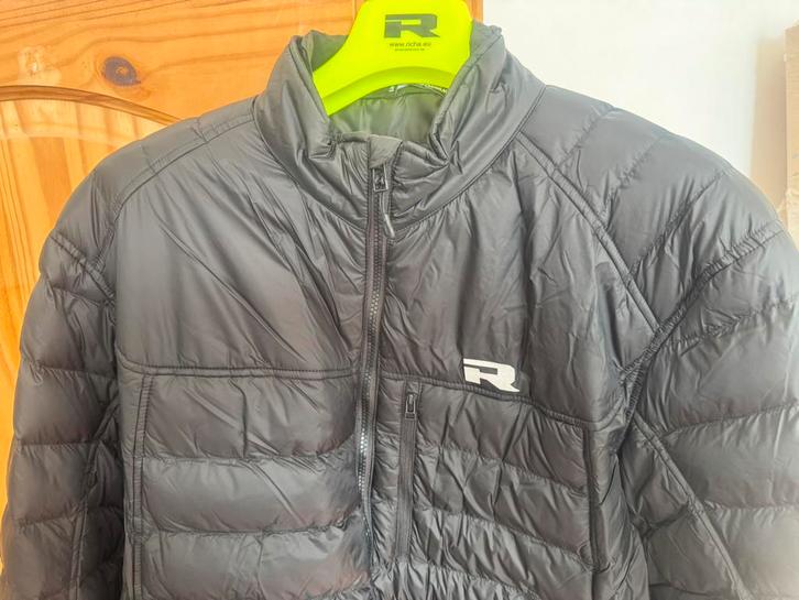 Zwarte regenjas Richa, Motoren, Kleding | Motorkleding, Ophalen of Verzenden