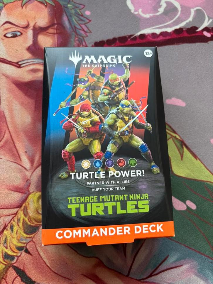 Magic MTG Teenage Mutant Ninja Turtles Commander deck, Hobby en Vrije tijd, Verzamelkaartspellen | Magic the Gathering, Ophalen of Verzenden