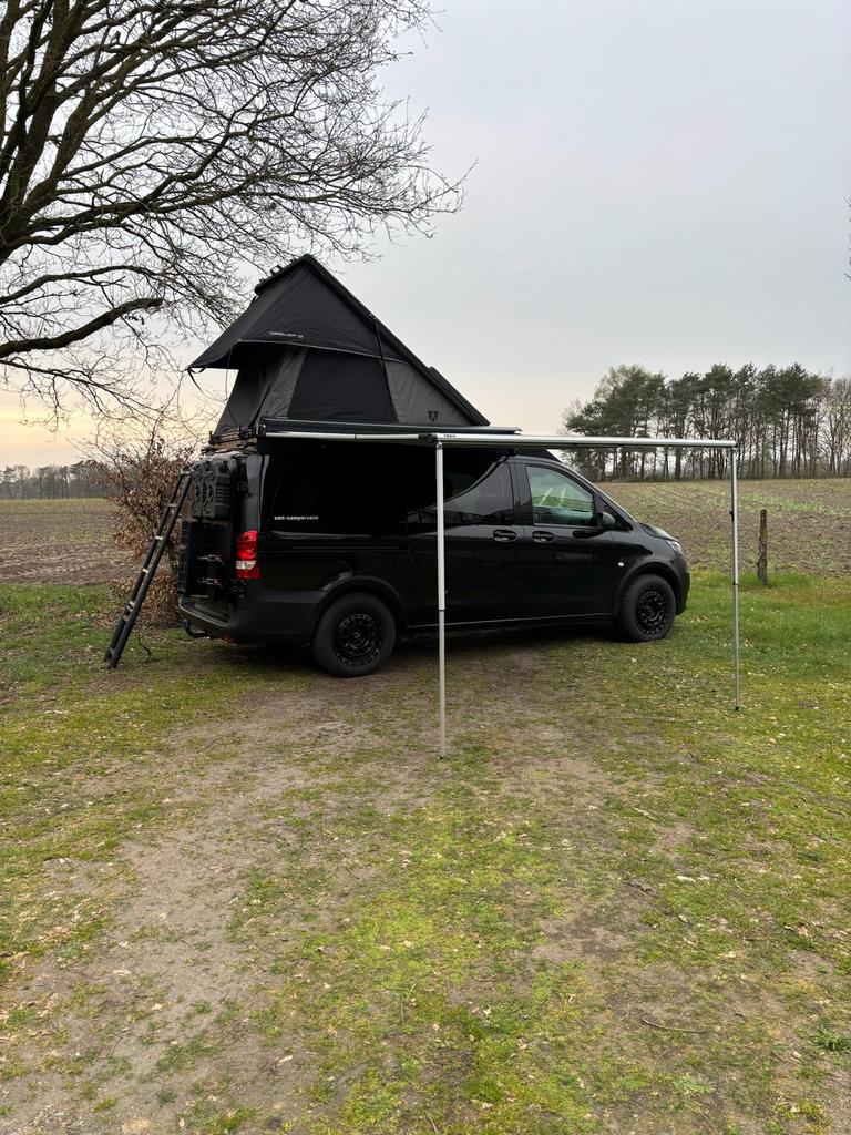 Mercedes Vito 4x4 camper, Automaat, 4 cilinders, 2500 kg, Zwart