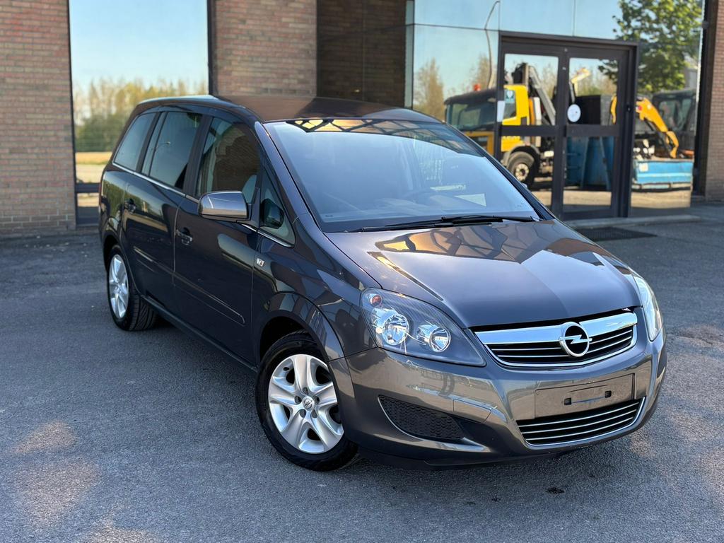 Opel Zafira 1.6 essence 7 place lez ok Airco, Autos, Opel, Euro 5, Achat, Entreprise, Boîte manuelle