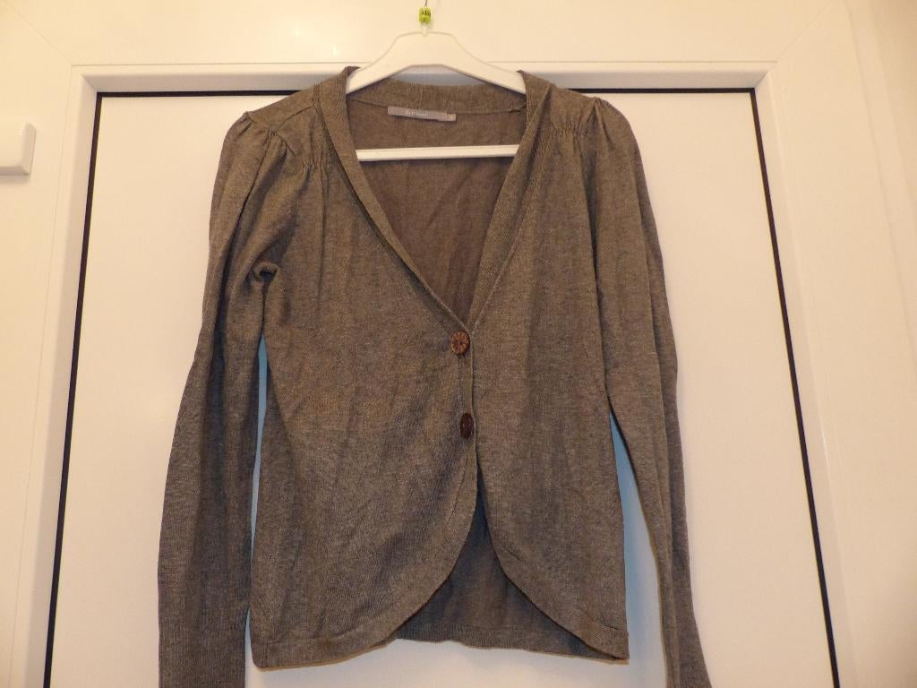 Gilet gris Inwear - taille M, Vêtements | Femmes, Pulls & Gilets, Comme neuf, Taille 38/40 (M), Gris, Enlèvement ou Envoi