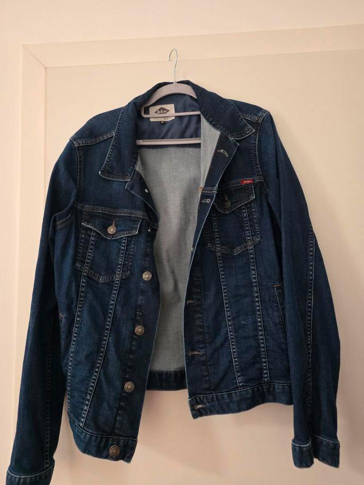 Spijkerjack, Kleding | Heren, Kostuums en vesten, Nieuw, Maat 48/50 (M), Blauw, Ophalen of Verzenden