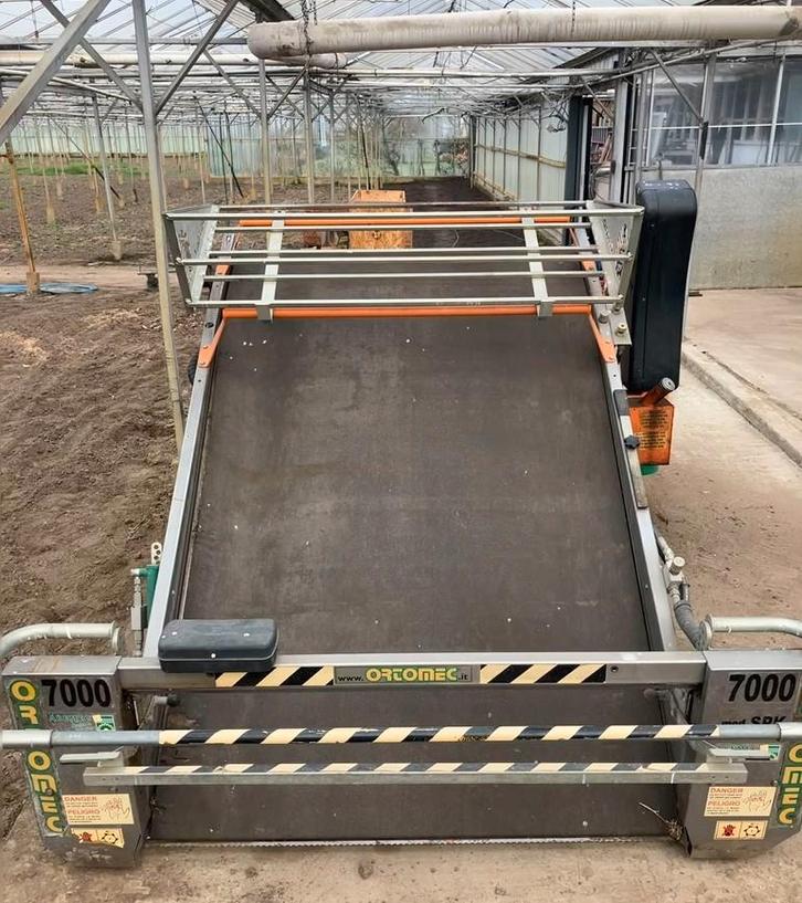 Récolteuse Ortomec 7000, Articles professionnels, Agriculture | Outils, Cultures, Horticulture, culture maraîchère en serre, Légume de pleine terre