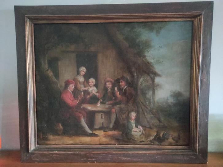 18e eeuws schilderij Vlaamse School, Antiek en Kunst, Kunst | Schilderijen | Klassiek, Ophalen