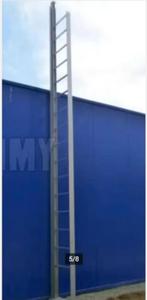 noodtrap brandtrap, Ophalen, Gebruikt, Ladder