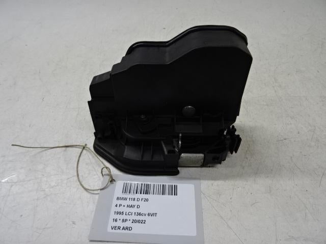 SERRURE DE PORTE ARRIÈRE DROITE 1 serie (F20) (7229460), Utilisé, Arrière, BMW