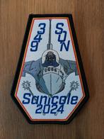 Patch Belgian Air Force 349 Squadron Sanicole 2024, Verzenden, Luchtmacht, Embleem of Badge