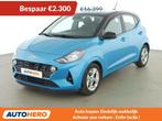 Hyundai i10 1.0 Go (bj 2022, automaat), Auto's, Hyundai, Stof, Gebruikt, Blauw, 5 zetels