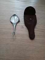 Loupe ou lunette ancienne en argent 925