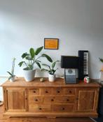 Teak dressoir 250 cm – massief teakhout, Huis en Inrichting, Ophalen, Met deur(en), Teakhout, 200 cm of meer