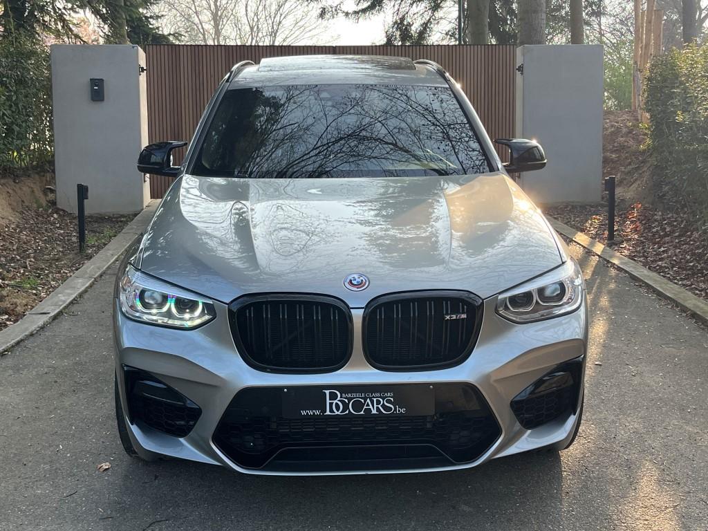 BMW X3 M Competition-Led-Pano-Prof-HK Sound-Cam-21", Cuir, Argent ou Gris, Achat, 375 kW