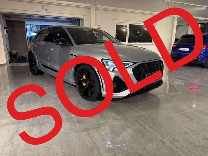Audi Q8 e-tron SOLD BIJ GARAGE VRIENS YVES BV! (bj 2022), Auto's, Audi, Particulier, Te koop, Q8 e-tron, 360° camera, 4x4, ABS