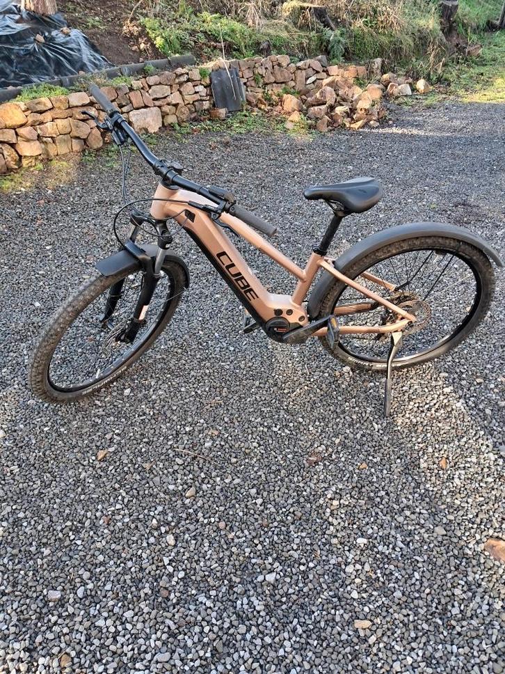 VTT électrique CUBE REACTION HYBRID, Vélos & Vélomoteurs, Vélos électriques, Utilisé, Cube, 50 km par batterie ou plus, Enlèvement