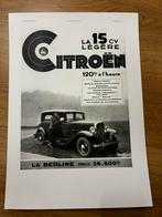 Voiture vintage Citroën publicitaire originale 1930, Enlèvement ou Envoi, Neuf, Citroën
