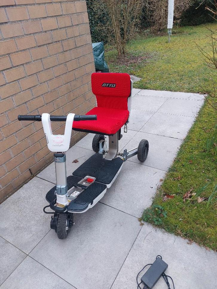 Opvouwbare Scootmobiel, Diversen, Brommobielen en Scootmobielen, Gebruikt, Overige merken, 26 t/m 35 km, 10 km/u of minder, Ophalen