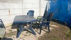 Tuinset Jardin, Tuin en Terras, Tuintafels, Ophalen, Gebruikt, Rechthoekig, Kunststof