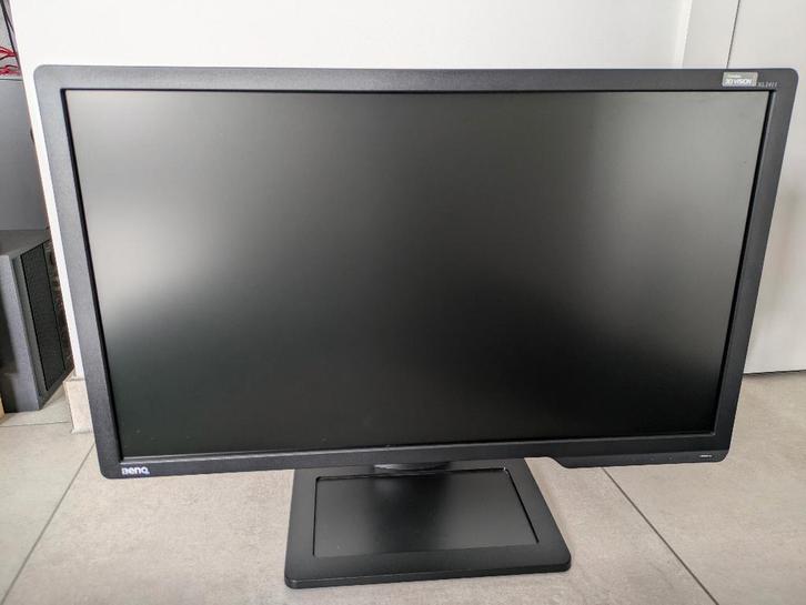 BenQ XL2411Z gaming monitor (24 inch), Informatique & Logiciels, Moniteurs, Comme neuf, 101 à 150 Hz, Gaming, Haut-parleurs intégrés