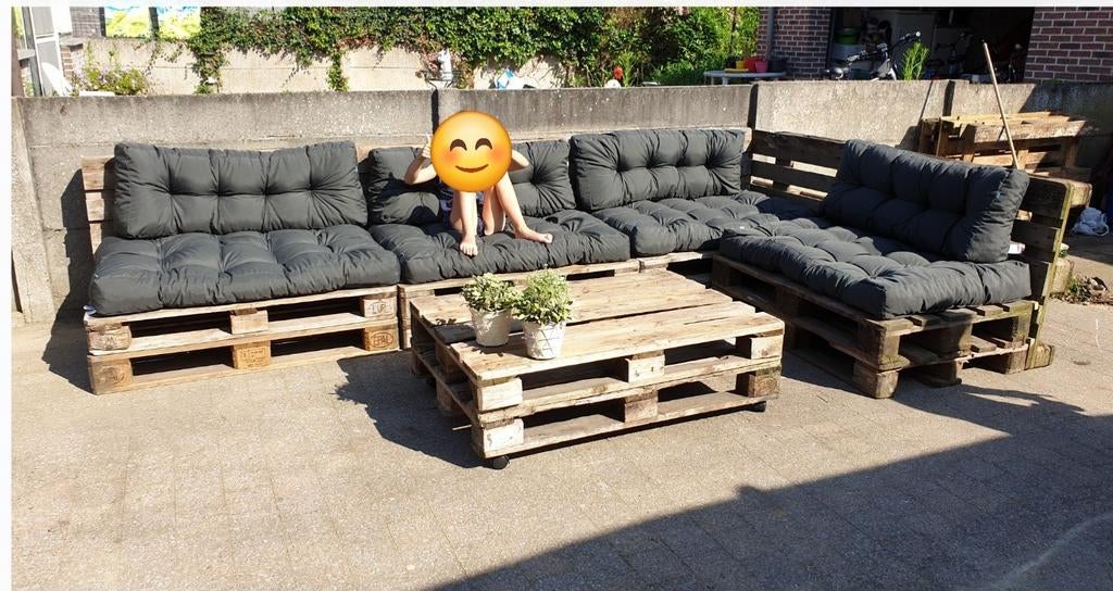 Palletkussens, Ophalen